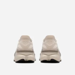 Clarks Herren Pace Turnschuhe Off White Combi