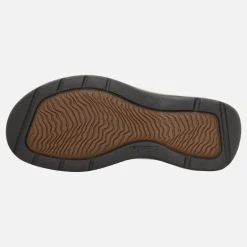 Clarks Herren Saltway Edge Weite Passform Sandalen Light Tan Leather