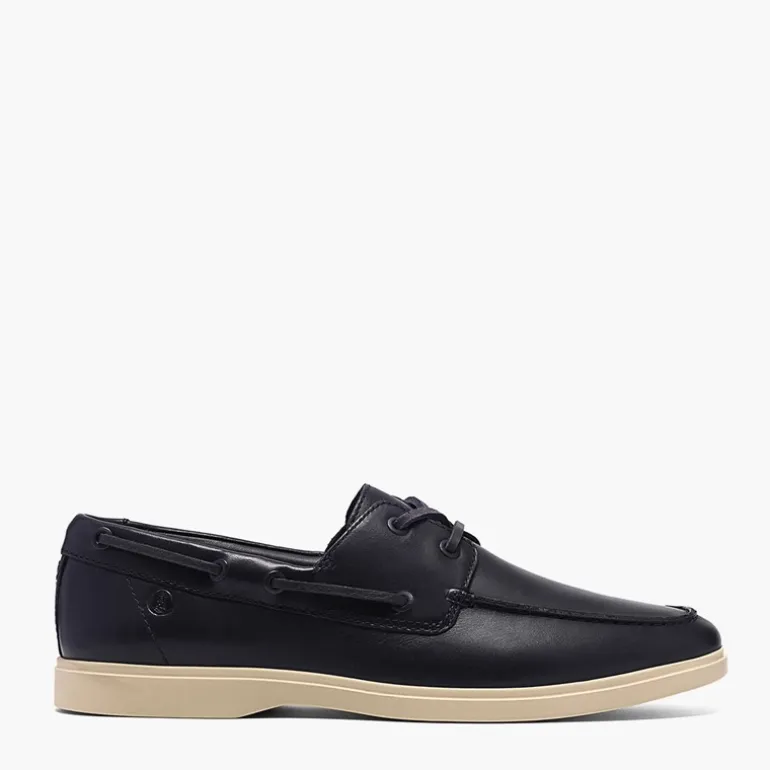 Clarks Herren Torford Boot Schuhe Navy Leather