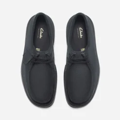 Clarks Herren Torview Moc Schuhe Black Suede