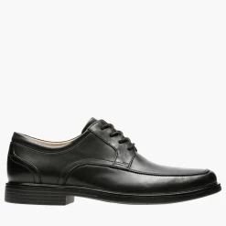 Clarks Herren Un Aldric Park Schnürschuhe Black Leather