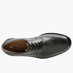 Clarks Herren Un Aldric Park Schnürschuhe Black Leather