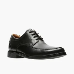 Clarks Herren Un Aldric Park Schnürschuhe Black Leather