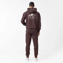 Closure London Herren Berg Silhouette Trainingsanzug Braun/Stone