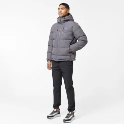 Closure London Herren Tech Logo Puffer Jacke Anthrazit