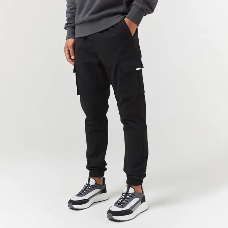 Closure London Hoodie und Cargohose Herren Anthrazit/Schwarz