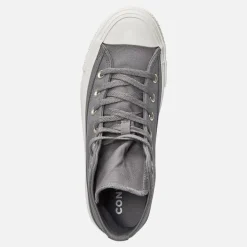 Converse Chuck Taylor All Star Hi Doppel Schnürsenkel Sneaker Sharkskin/Vintage White