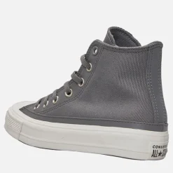 Converse Chuck Taylor All Star Hi Doppel Schnürsenkel Sneaker Sharkskin/Vintage White