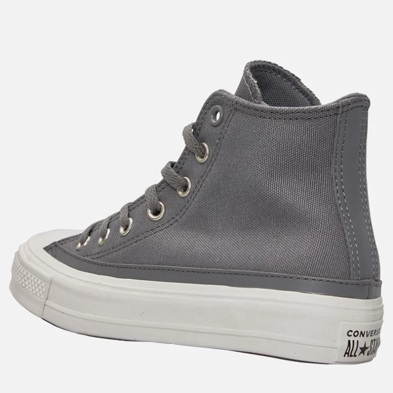 Converse Chuck Taylor All Star Hi Doppel Schnürsenkel Sneaker Sharkskin/Vintage White