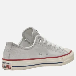 Converse Chuck Taylor All Star Wildleder Sneaker Barely Grey/Natural Ivory