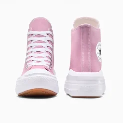 Converse Damen Chuck Taylor All Star Move Plateau Turnschuhe Cliffside Rose/Weiß/Schwarz