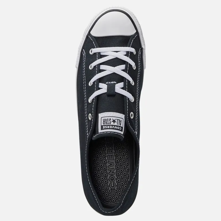 Converse Damen Chuck Taylor All Star Dainty Canvas Turnschuhe Schwarz/Weiß/Schwarz