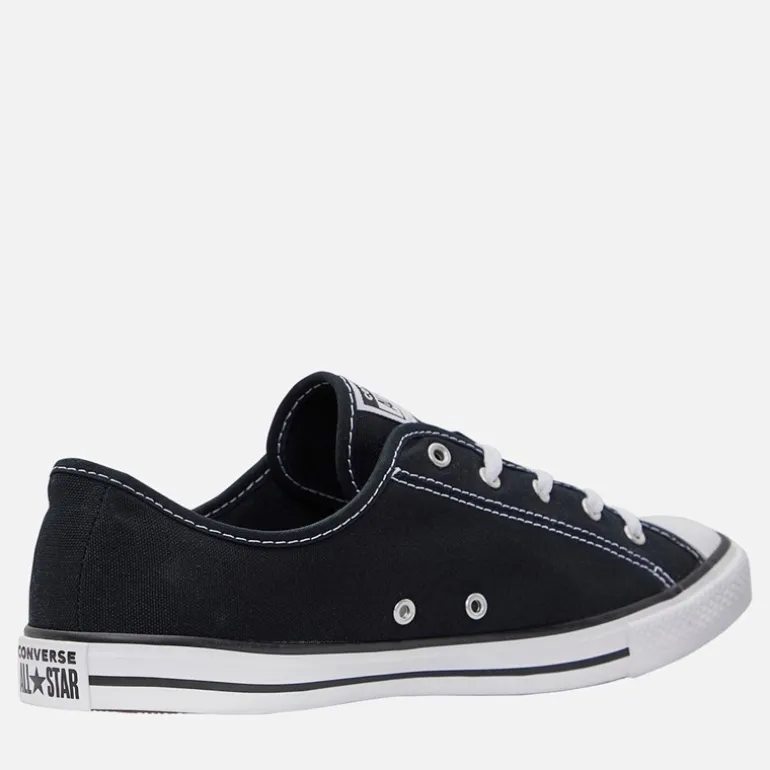Converse Damen Chuck Taylor All Star Dainty Canvas Turnschuhe Schwarz/Weiß/Schwarz