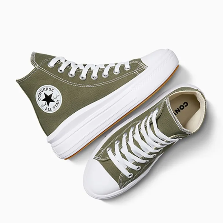 Converse Damen Chuck Taylor All Star Move Hi Sneaker Utility / White / Black