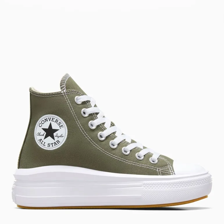 Converse Damen Chuck Taylor All Star Move Hi Sneaker Utility / White / Black