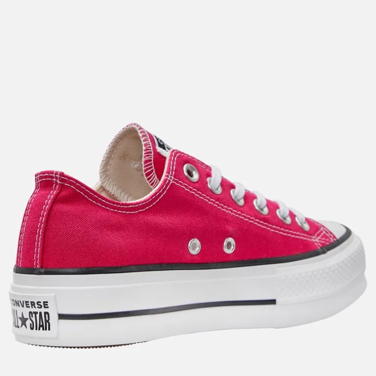 Converse Damen Chuck Taylor All Star Lift Plateau Turnschuhe Cerise Pink/Weiß/Schwarz