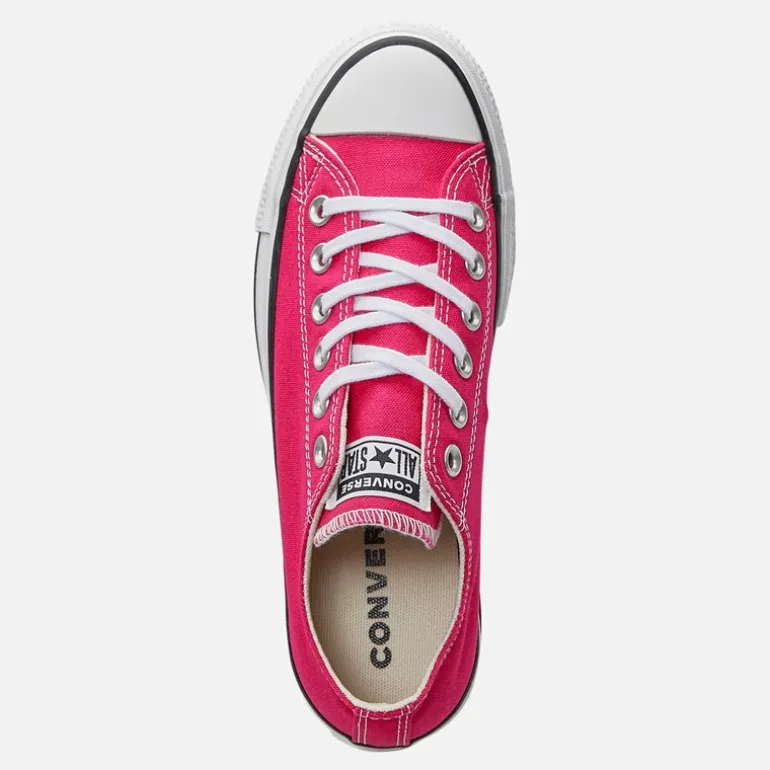Converse Damen Chuck Taylor All Star Lift Plateau Turnschuhe Cerise Pink/Weiß/Schwarz