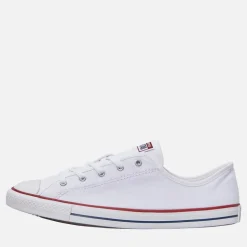 Converse Damen Chuck Taylor All Star Dainty Canvas Turnschuhe Weiß/Rot/Blau