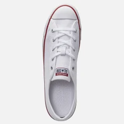 Converse Damen Chuck Taylor All Star Dainty Canvas Turnschuhe Weiß/Rot/Blau