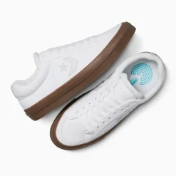 Converse Herren Sport Freizeit Turnschuhe Weiß/Barely Grey/Gum
