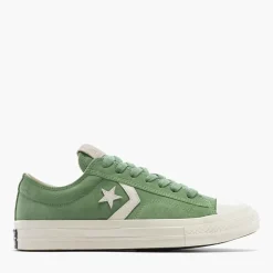 Converse Herren Star Player 76 Wildleder Turnschuhe Foothill Green/Egret