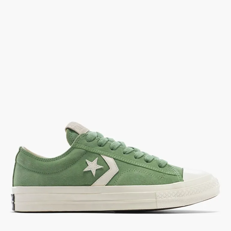 Converse Herren Star Player 76 Wildleder Turnschuhe Foothill Green/Egret