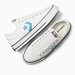 Converse Star Player 76 Ox Sportschuhe Weiß / Ocean Drip / Schwarz