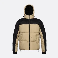 Copenhagen Legacy Herren Jacke mit Kapuze Khaki / Schwarz