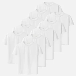 Copenhagen Legacy Herren Kopenhagen Legacy Zehnerpack T Shirts Weiß