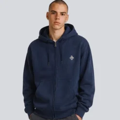 Copenhagen Legacy Herren Reißverschluss Hoodie Navy