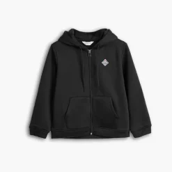 Copenhagen Legacy Junge Reißverschluss Hoodie Schwarz