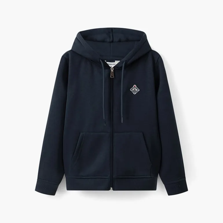 Copenhagen Legacy Junge Reißverschluss Hoodie Navy
