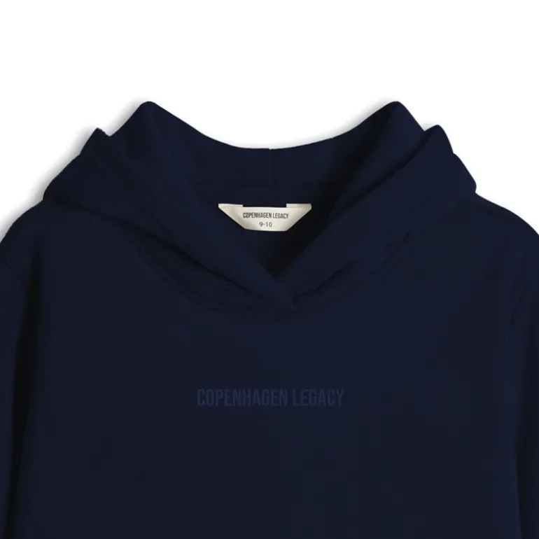Copenhagen Legacy Kinder Hoodie Marineblau