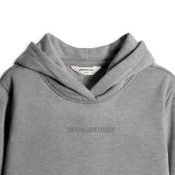 Copenhagen Legacy Kinder Kapuzenpullover Grau Melange