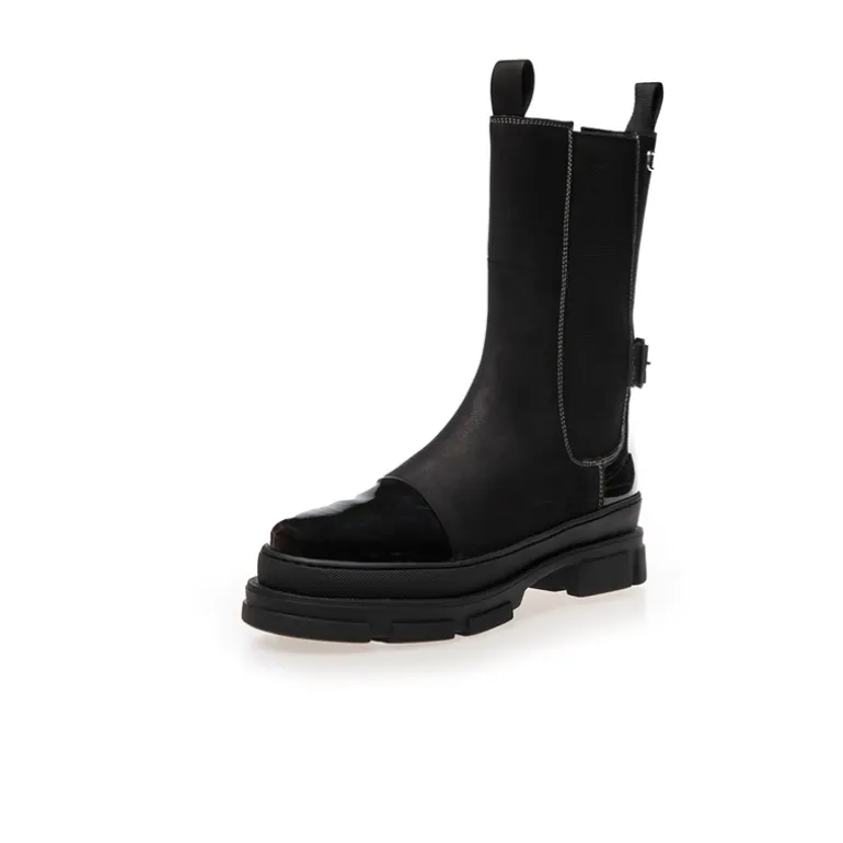 Copenhagen Shoes Damen Die Glauben Stiefel 038 Black Patent