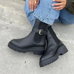 Copenhagen Shoes Damen Die Look Stiefel Stiefel 0001 Black
