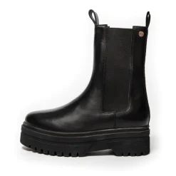 Copenhagen Shoes Damen Going Leder Copenhagen Stiefel 001 Schwarz