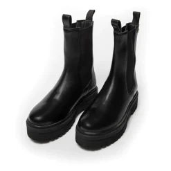 Copenhagen Shoes Damen Going Leder Copenhagen Stiefel 001 Schwarz
