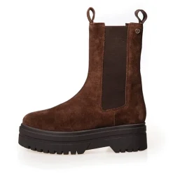 Copenhagen Shoes Damen Going Suede Copenhagen Stiefel 0035 Dunkelbraun (Coffee Bean)