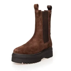 Copenhagen Shoes Damen Going Suede Copenhagen Stiefel 0035 Dunkelbraun (Coffee Bean)