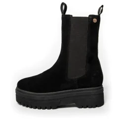 Copenhagen Shoes Damen Going Suede Copenhagen Stiefel 001 Schwarz
