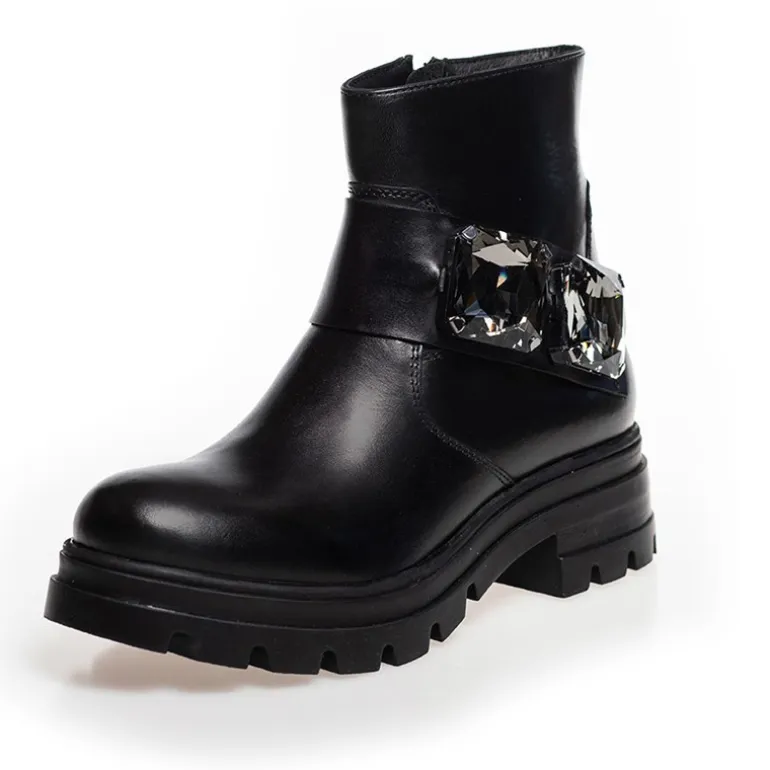 Copenhagen Shoes Damen machen glücklich Stiefel 0001 Schwarz