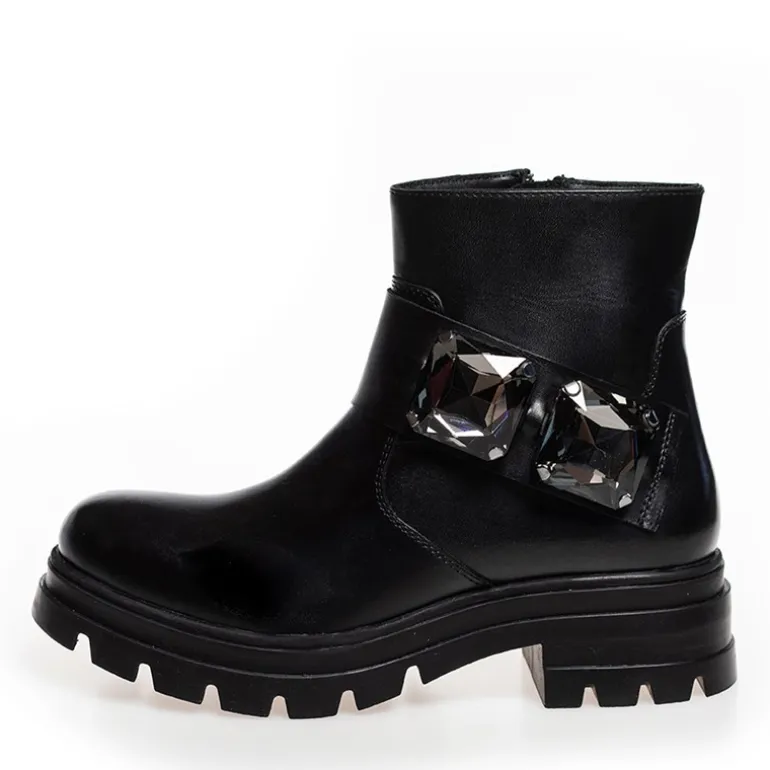 Copenhagen Shoes Damen machen glücklich Stiefel 0001 Schwarz