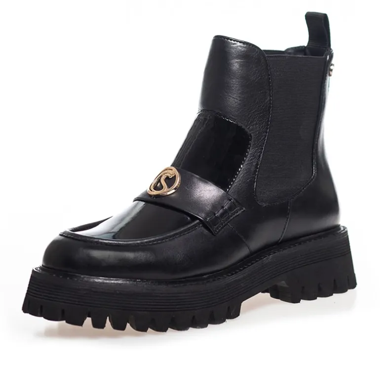 Copenhagen Shoes Damen Magic Walk Stiefel 0001 Schwarz
