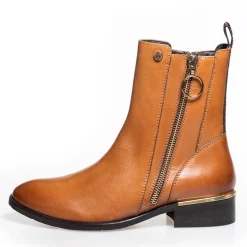 Copenhagen Shoes Damen Neue Fever 22 Cognac Stiefel 0241 Cognac