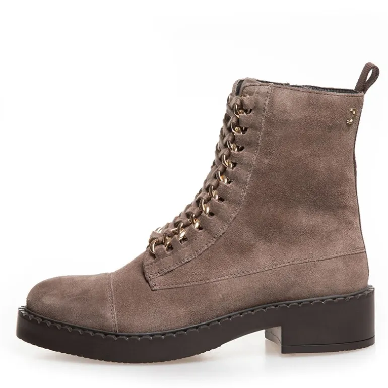Copenhagen Shoes Damen New Rock Wildleder Stiefel 2827 Smoke
