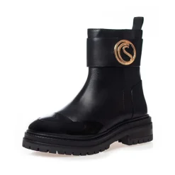 Copenhagen Shoes Damen Windy Stiefel 0011 Black Patent
