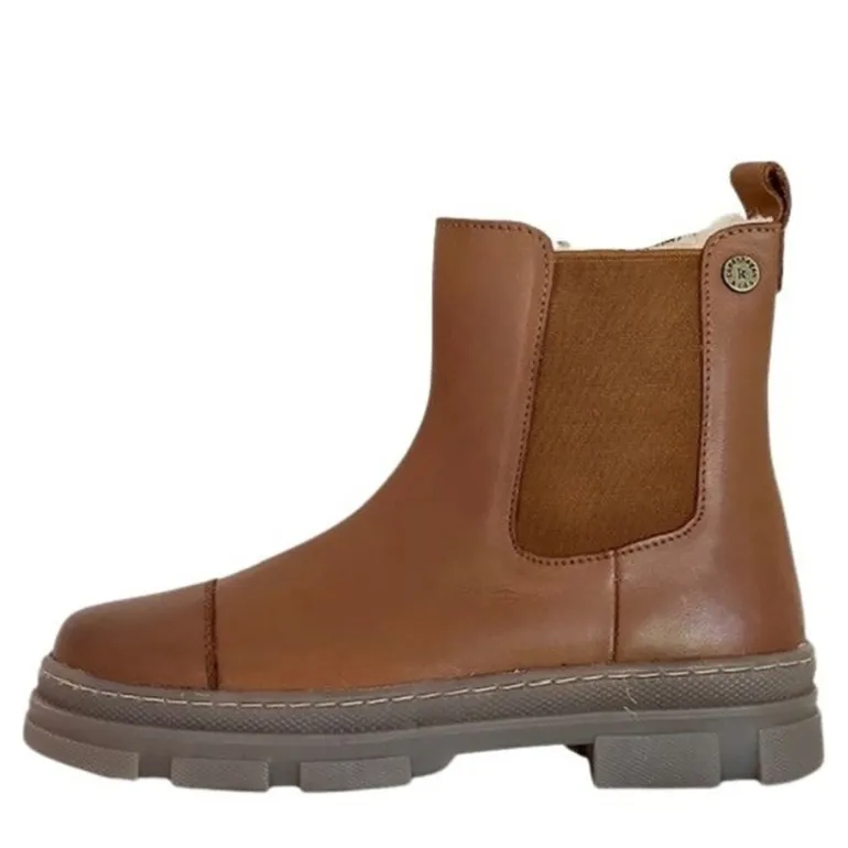 Copenhagen Shoes Mädchen Gut Aussehende Niedrige Stiefel 112 Cognac
