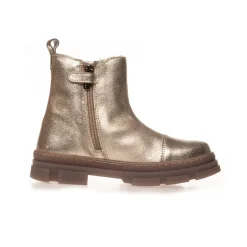 Copenhagen Shoes Mädchen Gut Aussehende Niedrige Stiefel 012 Gold Metallic
