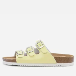 CPH Comfort Bio Drei Riemen Sandalen Lemon